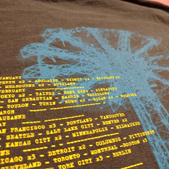 R. E. M. 1995 Tour shirt - Picture 6 of 8